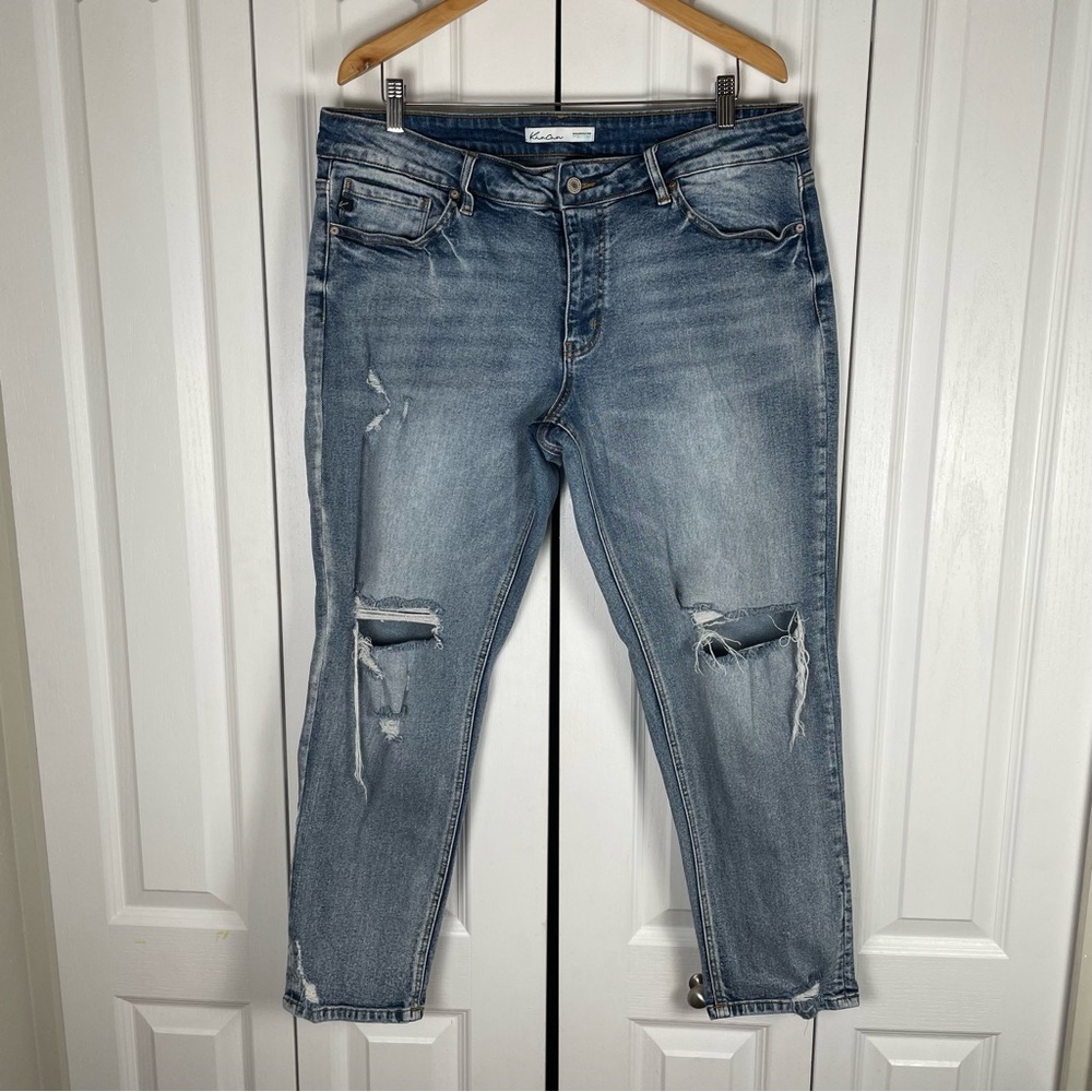 KanCan Exclusively for Maurices Jeans Women’s 18 Blue Ripped Distressed Grunge